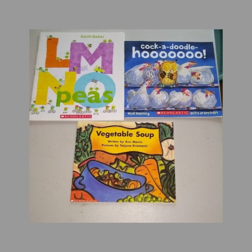 Eating the Alphabet by Ehlert + A B C Animals Poetry by Vidal + Naughty Monkeys